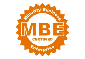 MBE - Minority Business Enterprise Certified logo